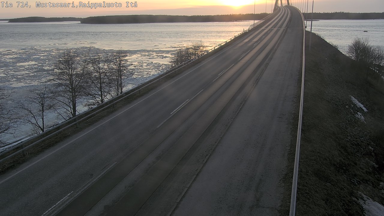 Kelikamerat Kuva Tie 724 Raippaluodonsilta itä, Mustasaari, Pohjanmaa
