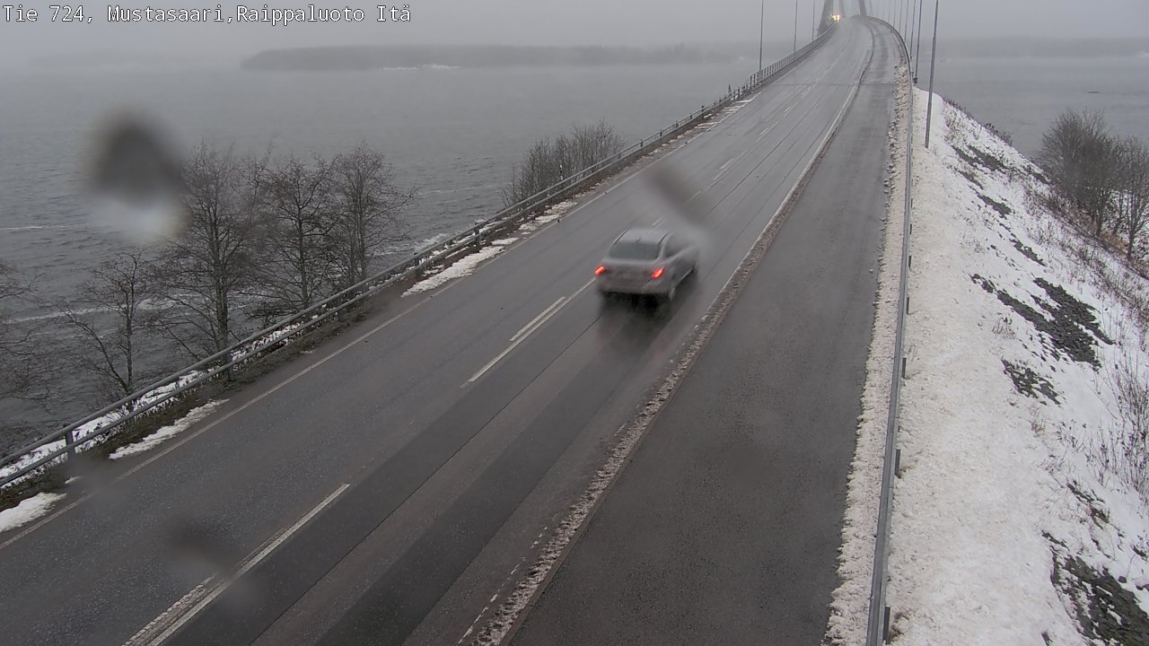 Weather Camera Image Väg 724 Korsholm, Replot, Fjärdskäret, Mustasaari, Pohjanmaa