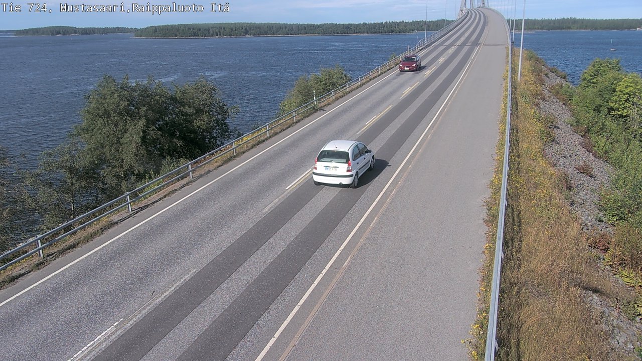 Kelikamerat Kuva Tie 724 Raippaluodonsilta itä, Mustasaari, Pohjanmaa