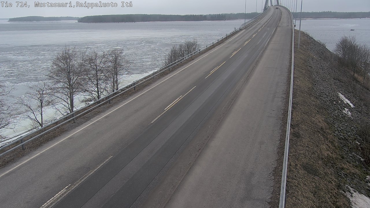 Weather Camera Image Väg 724 Korsholm, Replot, Fjärdskäret, Mustasaari, Pohjanmaa