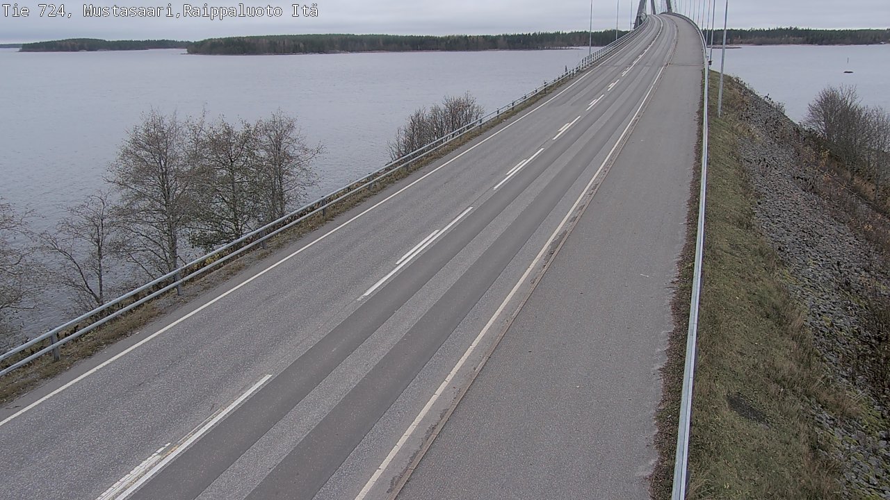 Kelikamerat Kuva Tie 724 Raippaluodonsilta itä, Mustasaari, Pohjanmaa
