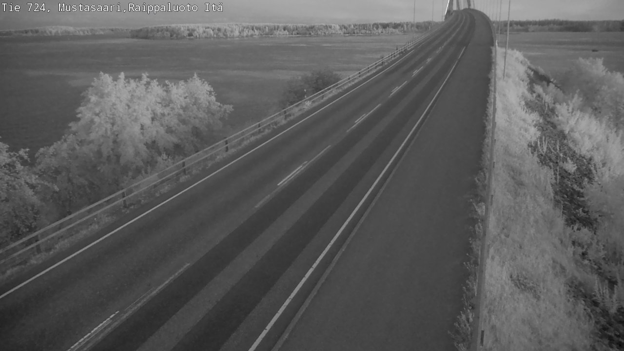Weather Camera Image Road 724 Mustasaari, Raippaluoto, Fjärdskäret, Mustasaari, Pohjanmaa