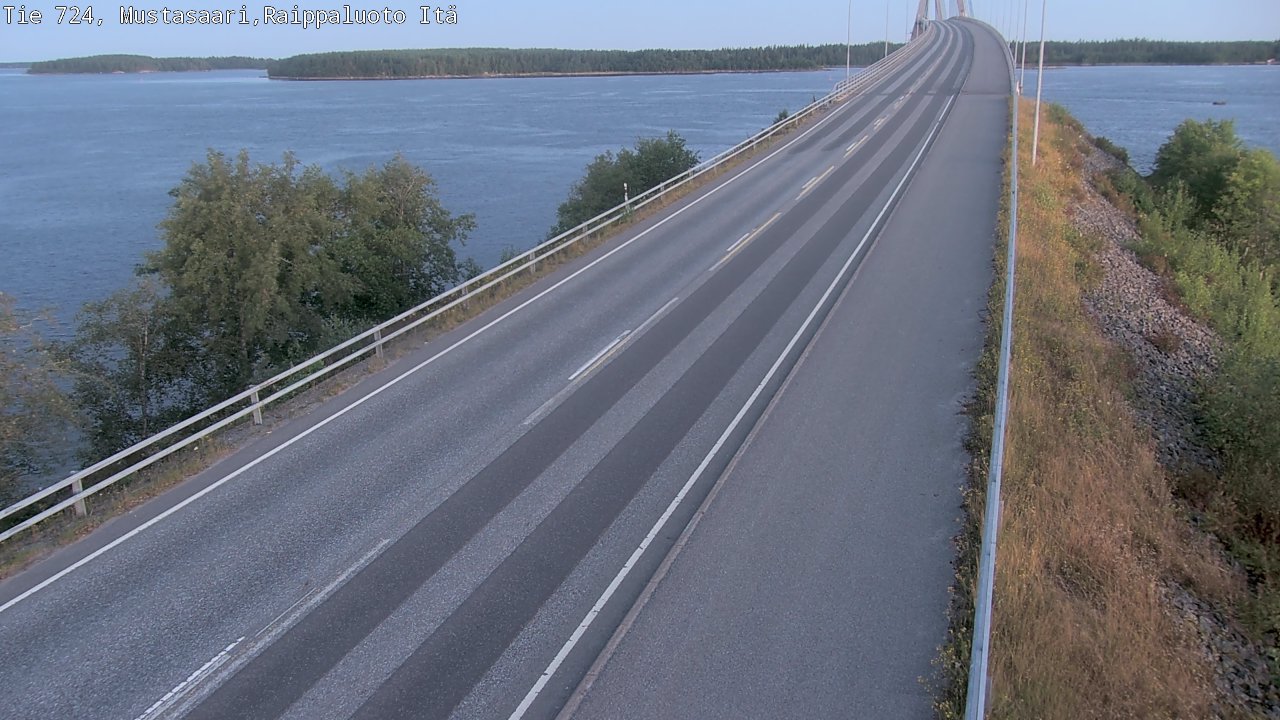 Kelikamerat Kuva Tie 724 Raippaluodonsilta itä, Mustasaari, Pohjanmaa
