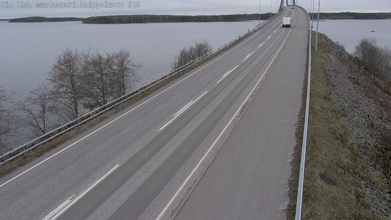 Kelikamerat Kuva Tie 724 Raippaluodonsilta itä, Mustasaari, Pohjanmaa