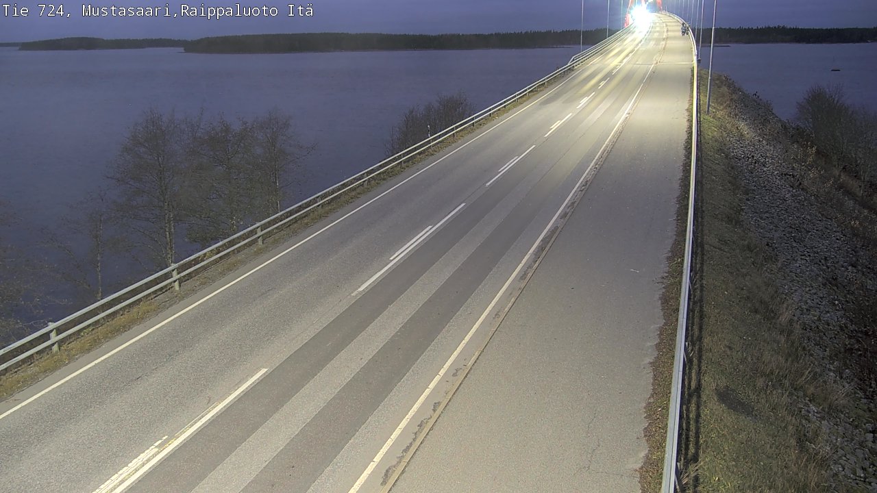 Kelikamerat Kuva Tie 724 Raippaluodonsilta itä, Mustasaari, Pohjanmaa