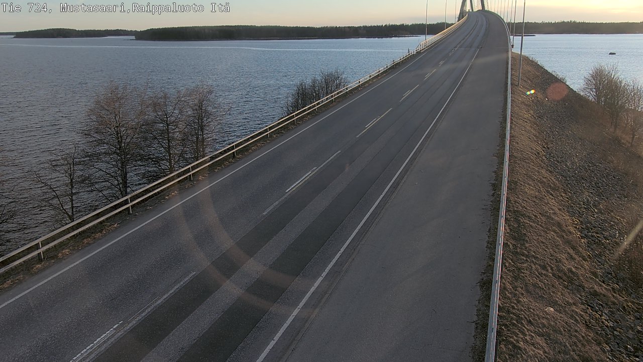 Weather Camera Image Väg 724 Korsholm, Replot, Fjärdskäret, Mustasaari, Pohjanmaa