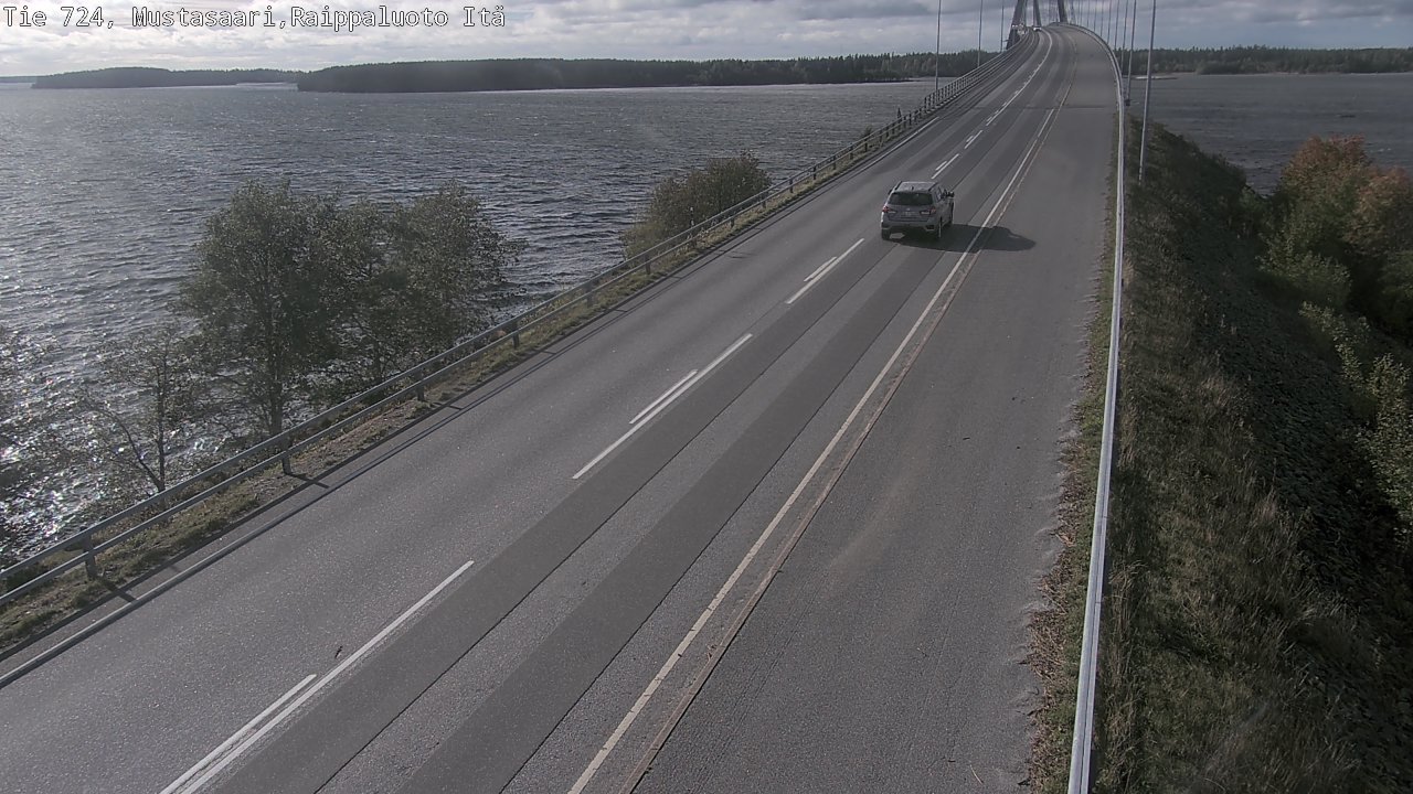 Kelikamerat Kuva Tie 724 Raippaluodonsilta itä, Mustasaari, Pohjanmaa