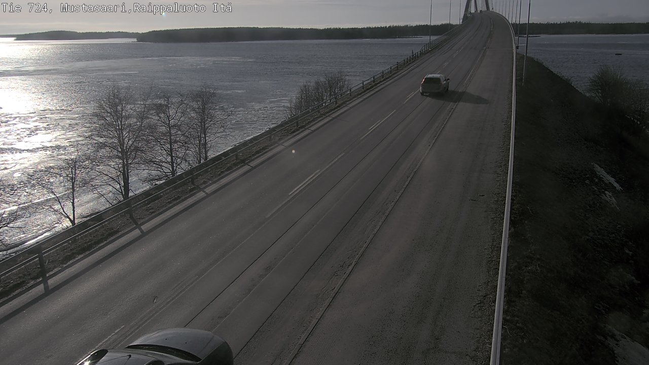Kelikamerat Kuva Tie 724 Raippaluodonsilta itä, Mustasaari, Pohjanmaa