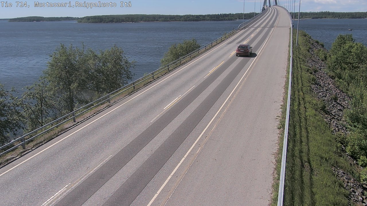 Weather Camera Image Väg 724 Korsholm, Replot, Fjärdskäret, Mustasaari, Pohjanmaa
