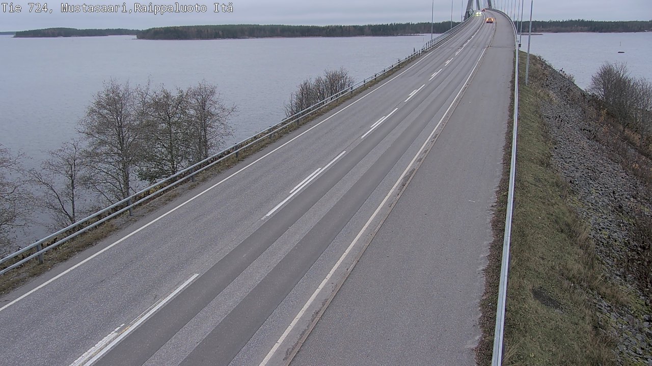 Kelikamerat Kuva Tie 724 Raippaluodonsilta itä, Mustasaari, Pohjanmaa