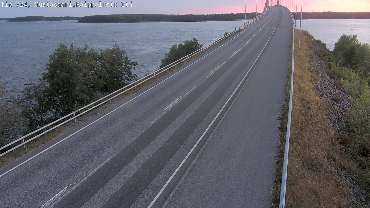 Kelikamerat Kuva Tie 724 Raippaluodonsilta itä, Mustasaari, Pohjanmaa