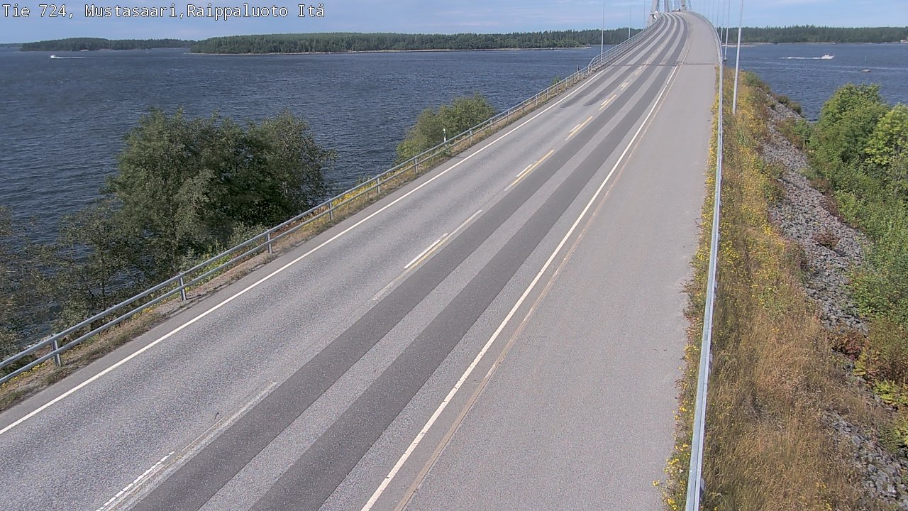 Kelikamerat Kuva Tie 724 Raippaluodonsilta itä, Mustasaari, Pohjanmaa