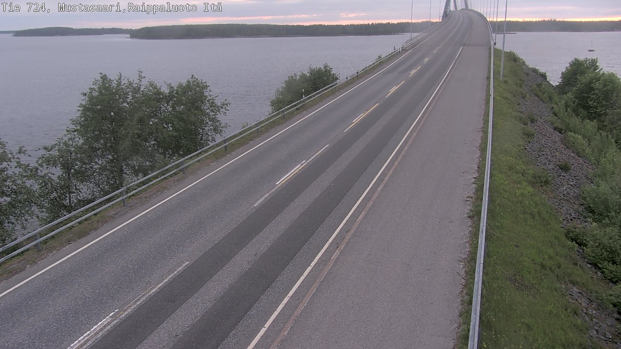 Kelikamerat Kuva Tie 724 Raippaluodonsilta itä, Mustasaari, Pohjanmaa