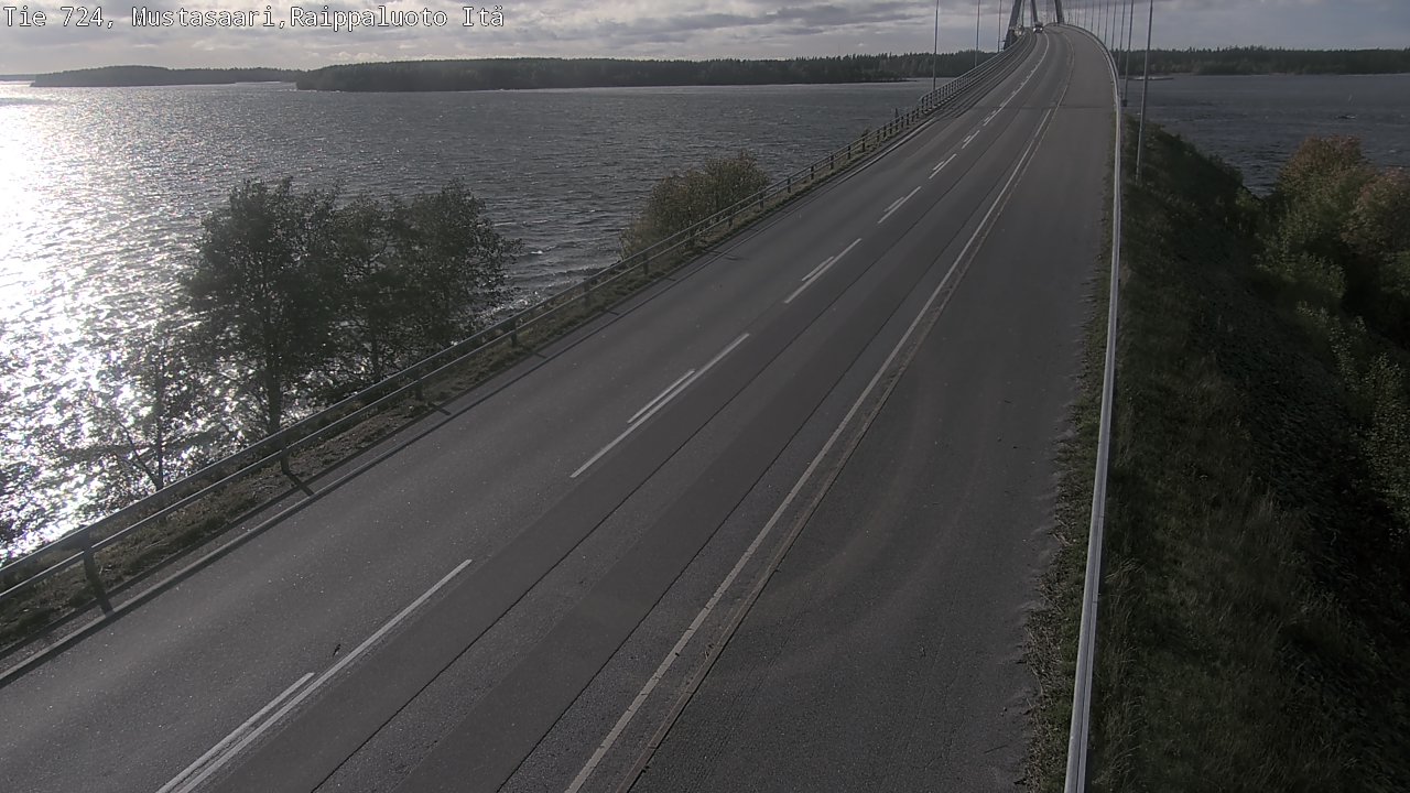 Kelikamerat Kuva Tie 724 Raippaluodonsilta itä, Mustasaari, Pohjanmaa