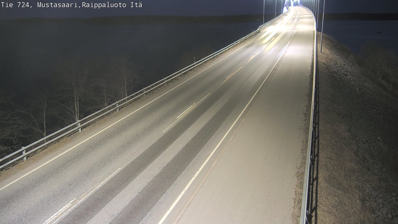 Kelikamerat Kuva Tie 724 Raippaluodonsilta itä, Mustasaari, Pohjanmaa