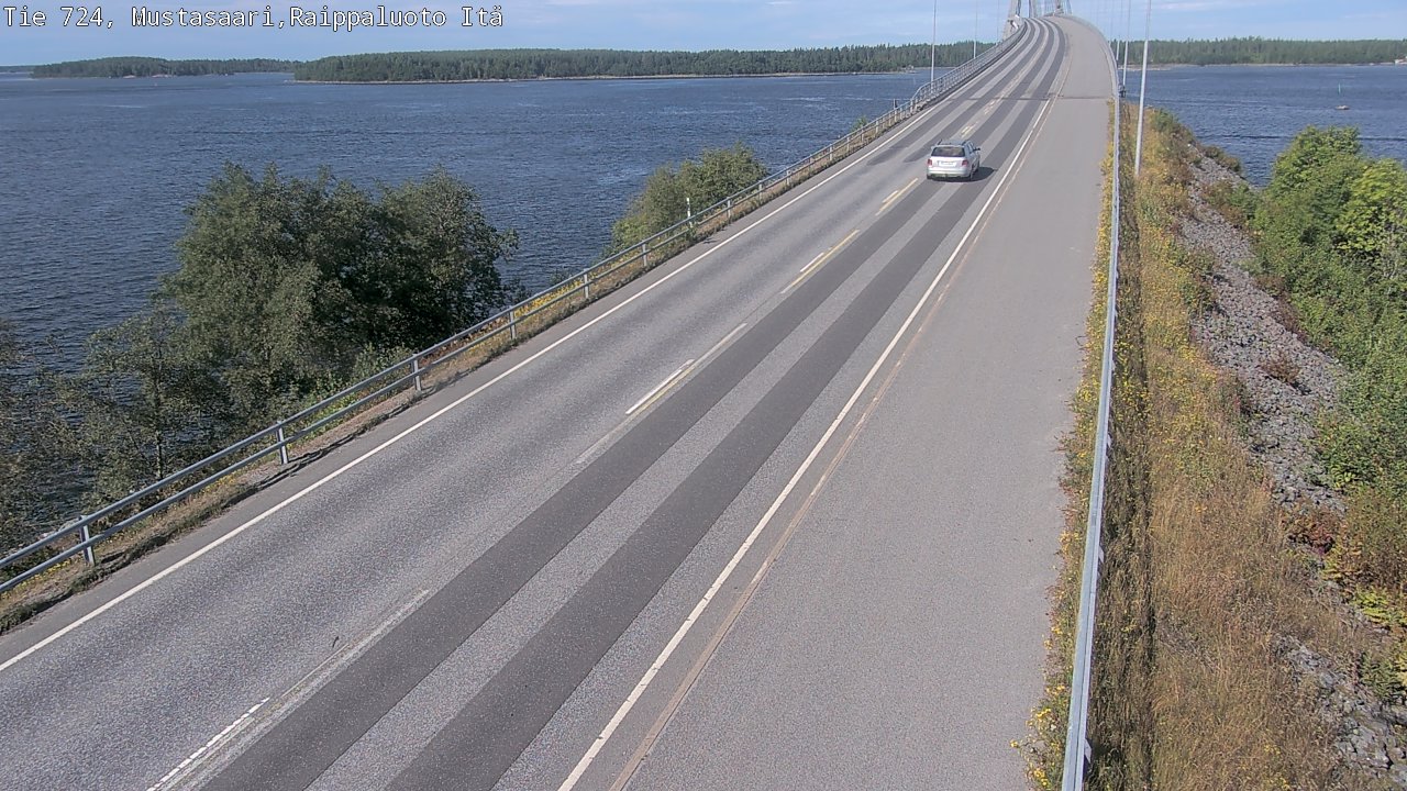 Kelikamerat Kuva Tie 724 Raippaluodonsilta itä, Mustasaari, Pohjanmaa