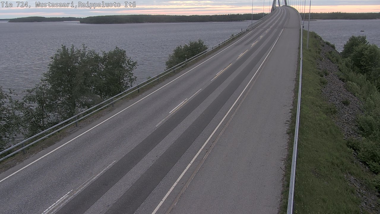 Kelikamerat Kuva Tie 724 Raippaluodonsilta itä, Mustasaari, Pohjanmaa