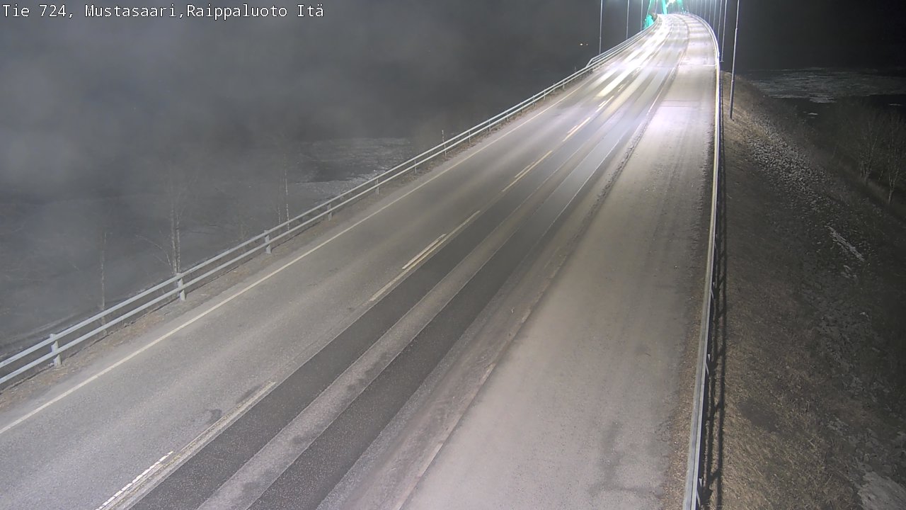 Weather Camera Image Road 724 Mustasaari, Raippaluoto, Fjärdskäret, Mustasaari, Pohjanmaa