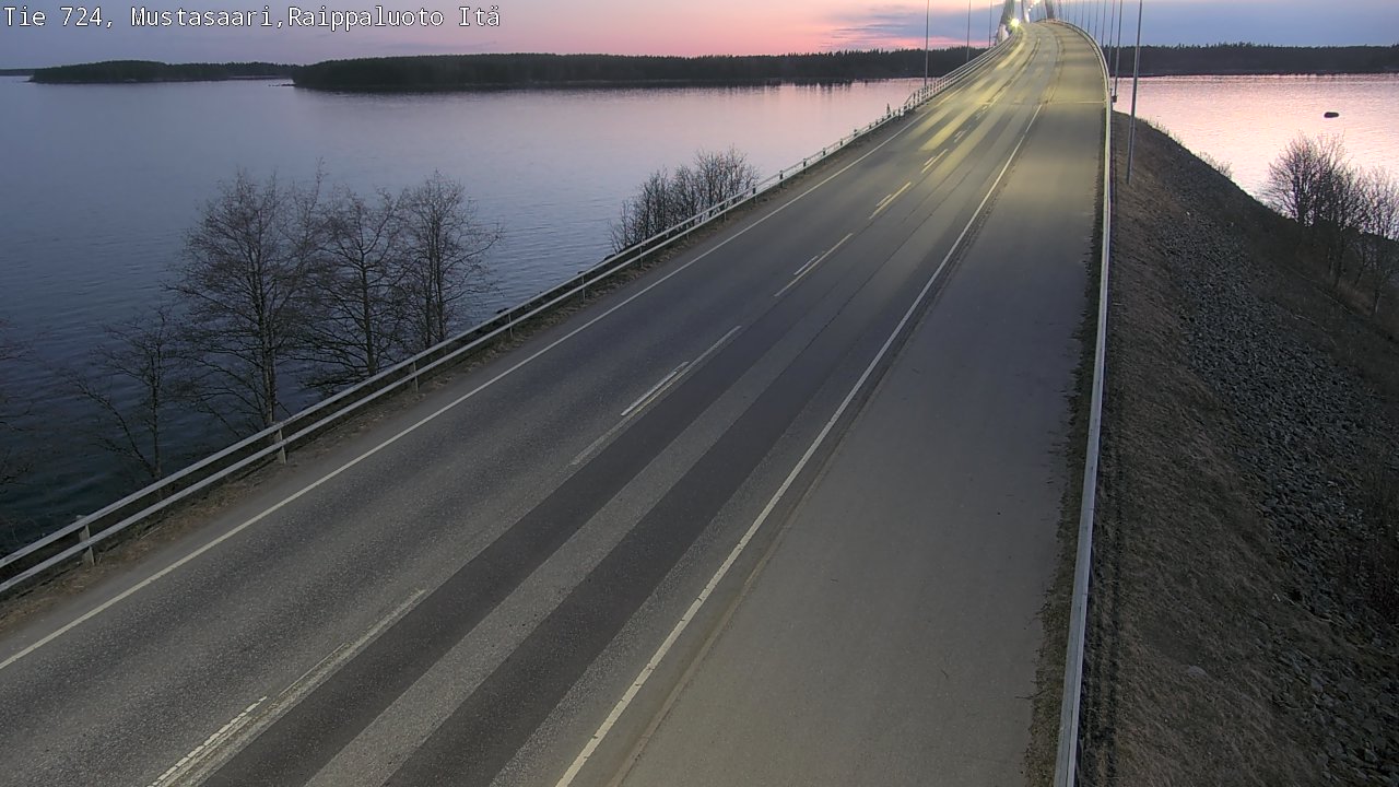 Weather Camera Image Väg 724 Korsholm, Replot, Fjärdskäret, Mustasaari, Pohjanmaa