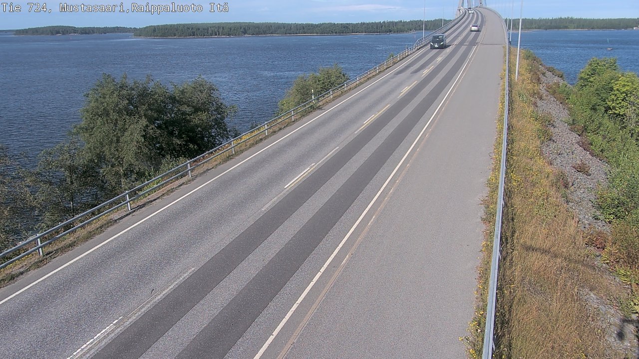 Kelikamerat Kuva Tie 724 Raippaluodonsilta itä, Mustasaari, Pohjanmaa