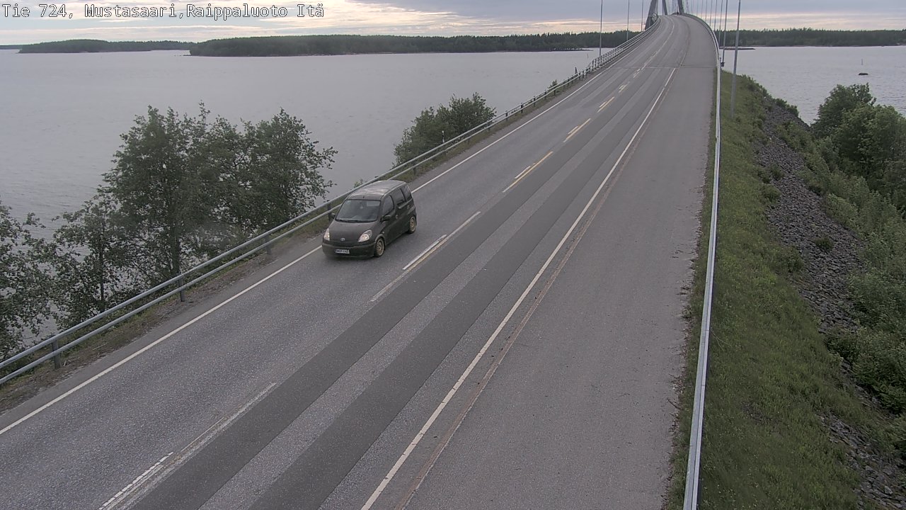 Kelikamerat Kuva Tie 724 Raippaluodonsilta itä, Mustasaari, Pohjanmaa