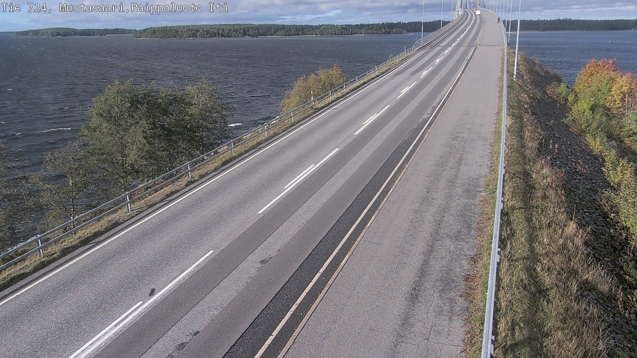 Kelikamerat Kuva Tie 724 Raippaluodonsilta itä, Mustasaari, Pohjanmaa