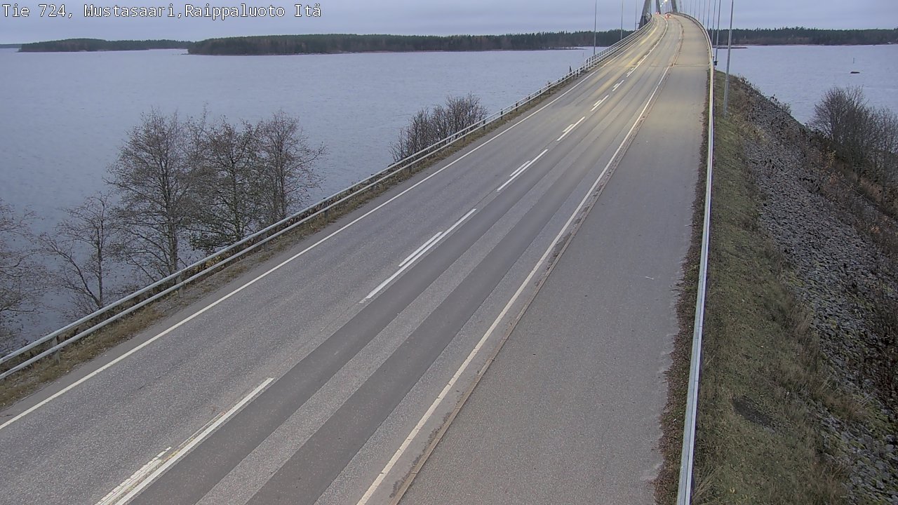 Kelikamerat Kuva Tie 724 Raippaluodonsilta itä, Mustasaari, Pohjanmaa