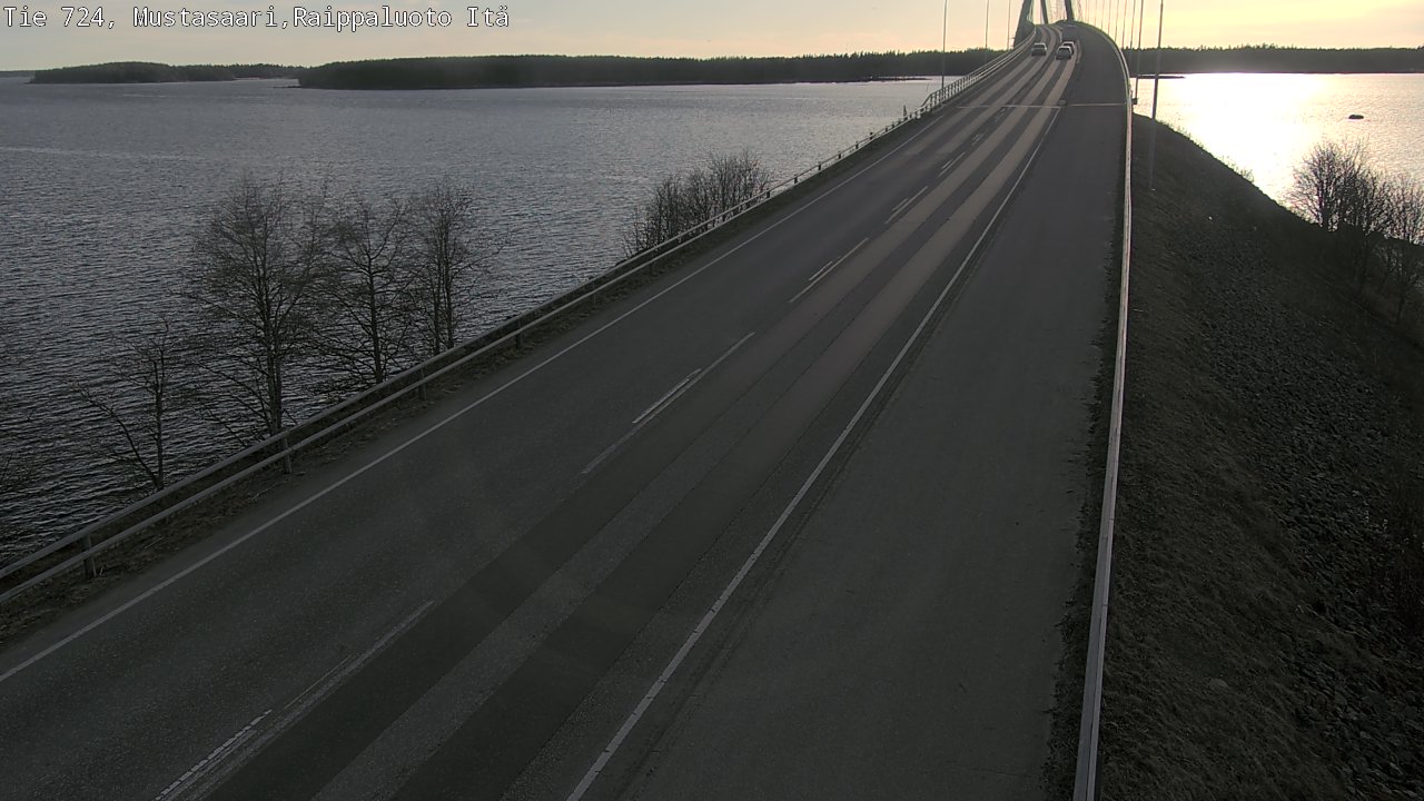 Weather Camera Image Väg 724 Korsholm, Replot, Fjärdskäret, Mustasaari, Pohjanmaa