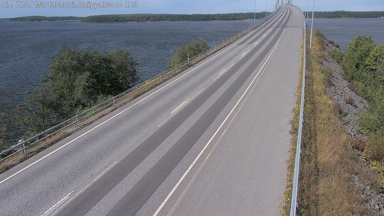 Kelikamerat Kuva Tie 724 Raippaluodonsilta itä, Mustasaari, Pohjanmaa