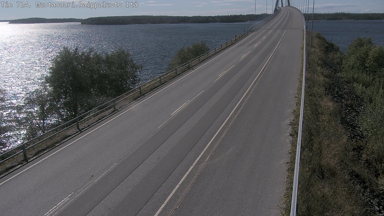 Kelikamerat Kuva Tie 724 Raippaluodonsilta itä, Mustasaari, Pohjanmaa