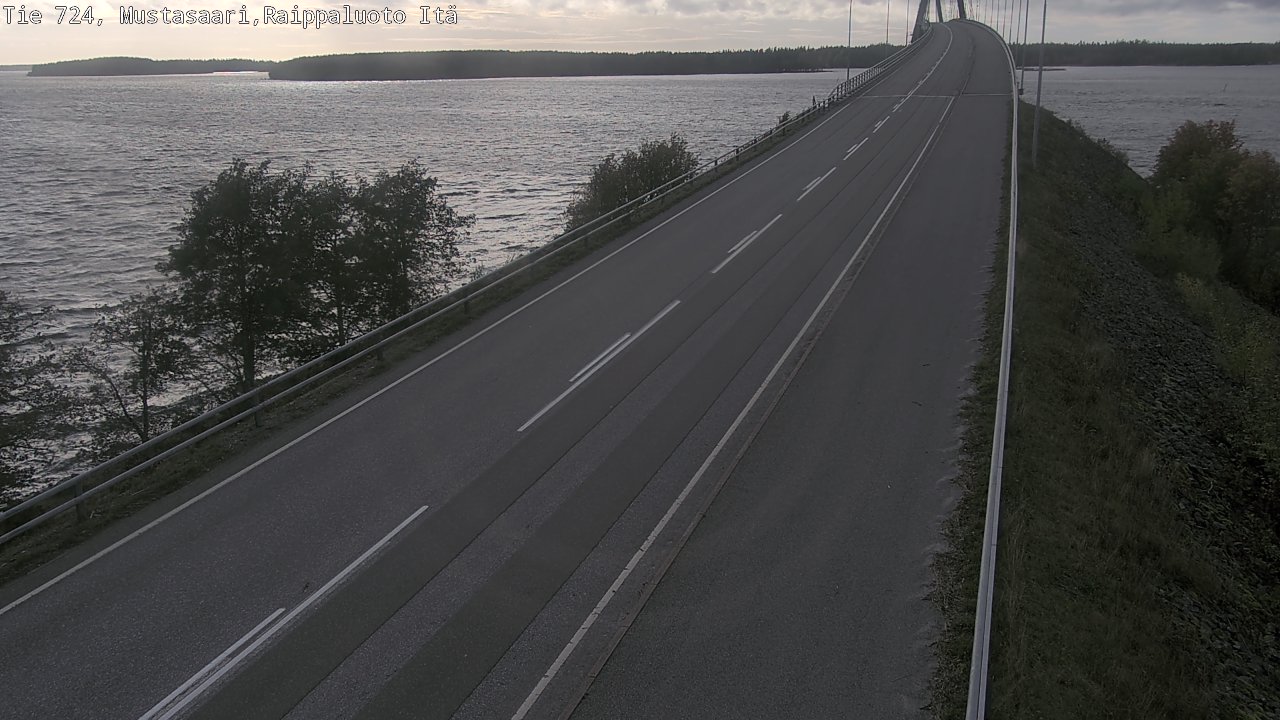 Kelikamerat Kuva Tie 724 Raippaluodonsilta itä, Mustasaari, Pohjanmaa