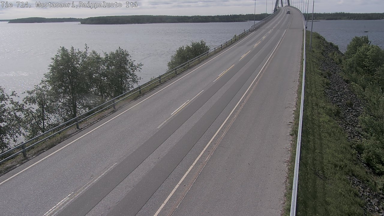 Kelikamerat Kuva Tie 724 Raippaluodonsilta itä, Mustasaari, Pohjanmaa