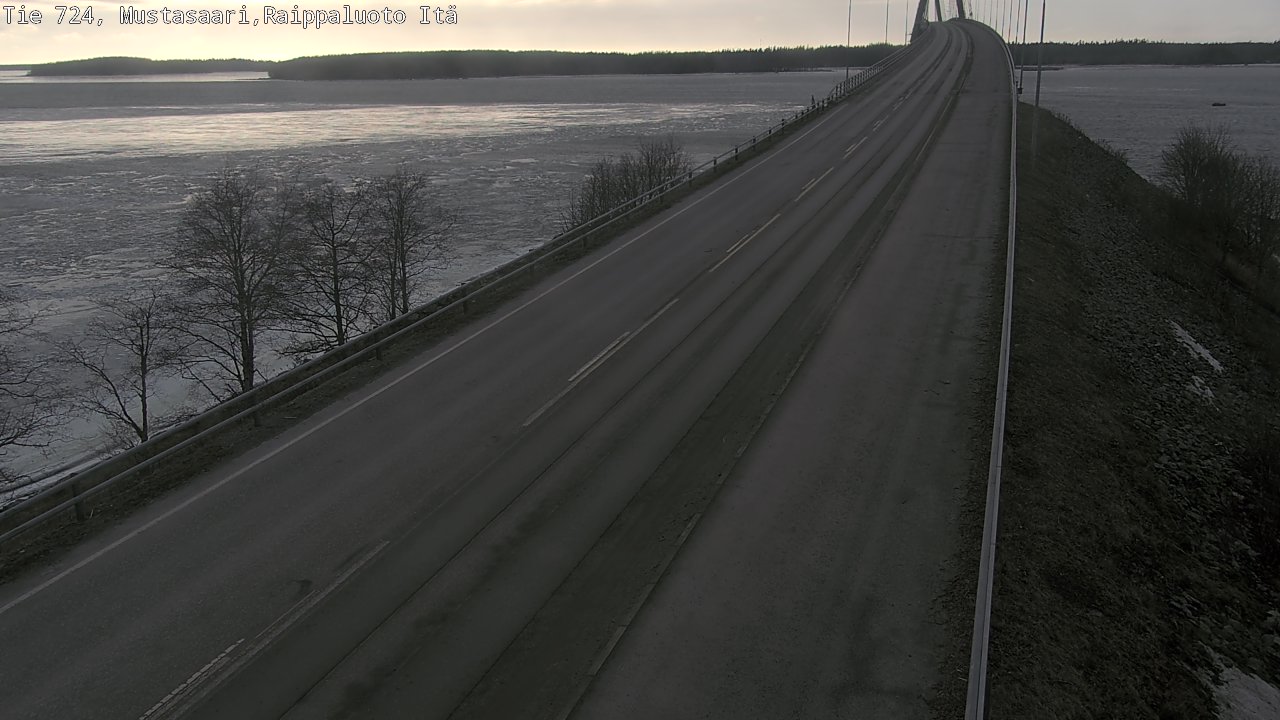Weather Camera Image Väg 724 Korsholm, Replot, Fjärdskäret, Mustasaari, Pohjanmaa