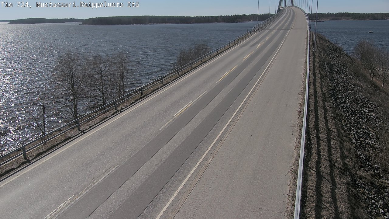 Weather Camera Image Väg 724 Korsholm, Replot, Fjärdskäret, Mustasaari, Pohjanmaa
