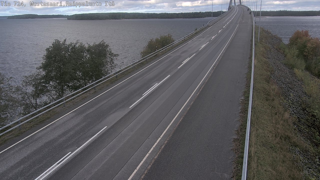 Kelikamerat Kuva Tie 724 Raippaluodonsilta itä, Mustasaari, Pohjanmaa
