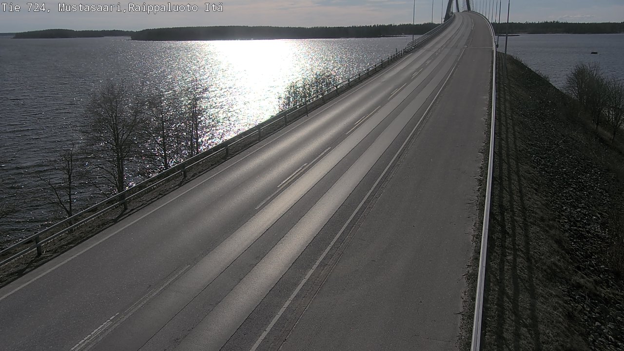 Weather Camera Image Väg 724 Korsholm, Replot, Fjärdskäret, Mustasaari, Pohjanmaa