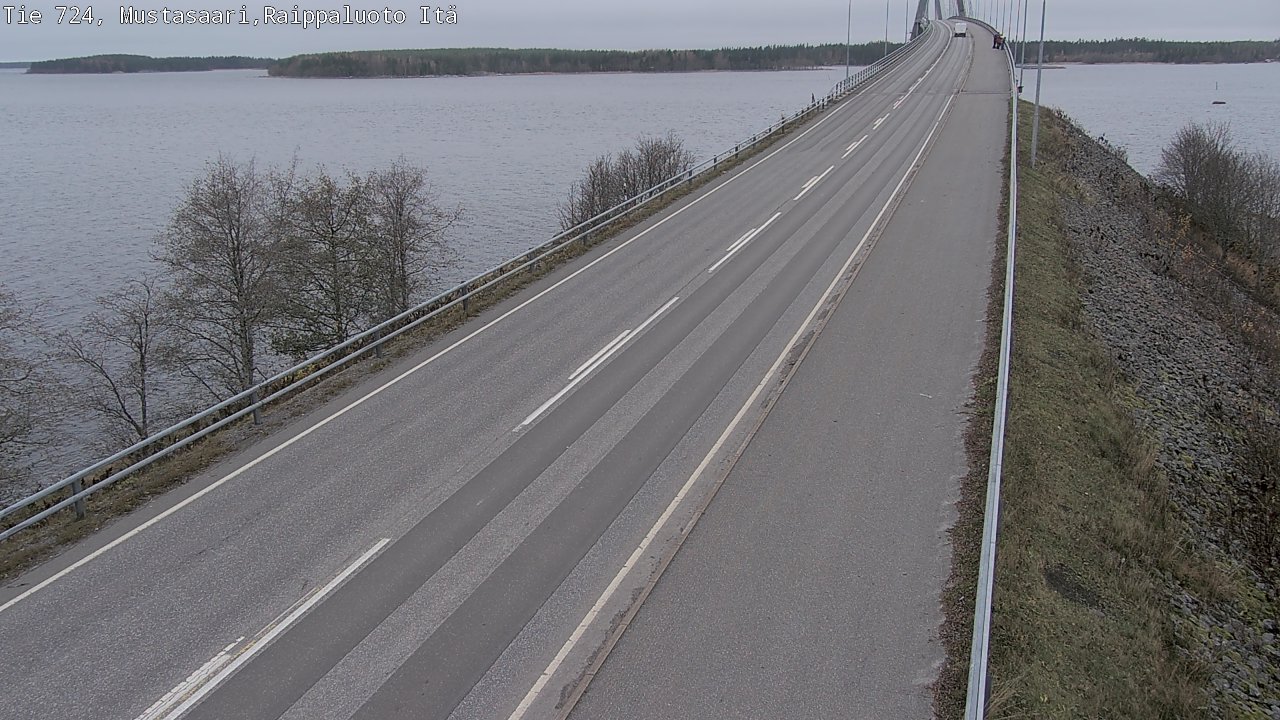 Kelikamerat Kuva Tie 724 Raippaluodonsilta itä, Mustasaari, Pohjanmaa