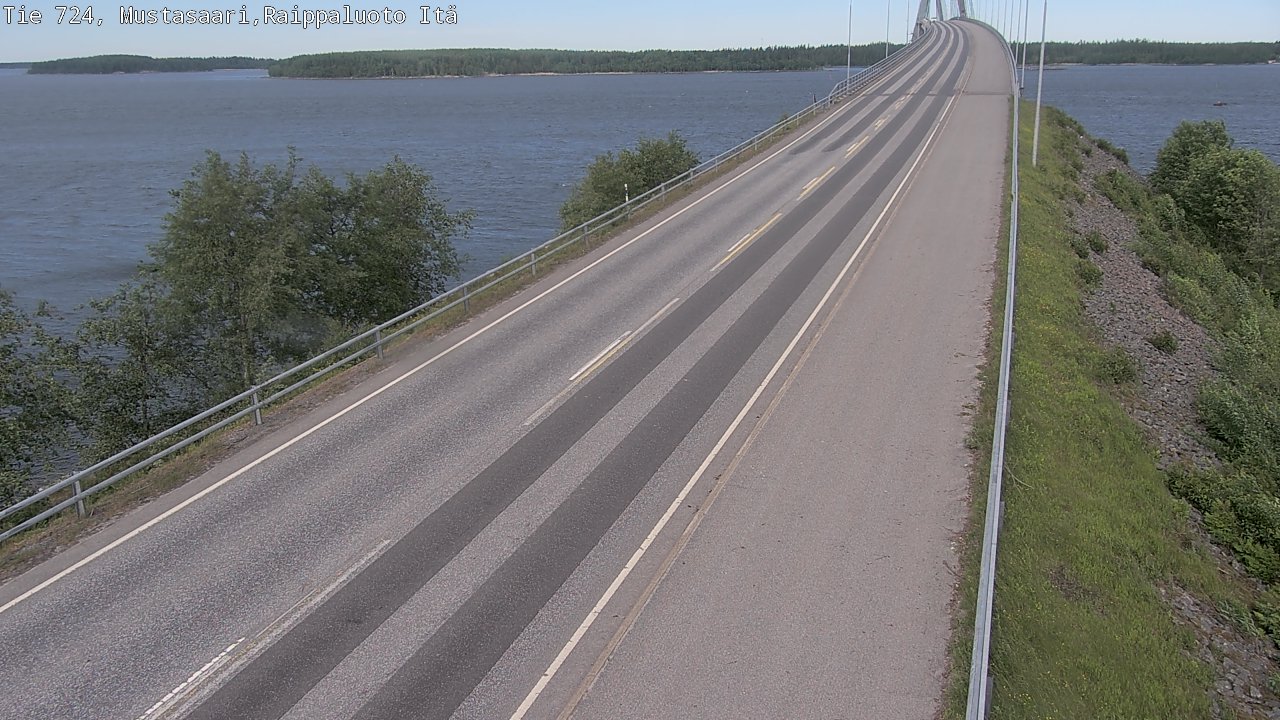 Kelikamerat Kuva Tie 724 Raippaluodonsilta itä, Mustasaari, Pohjanmaa