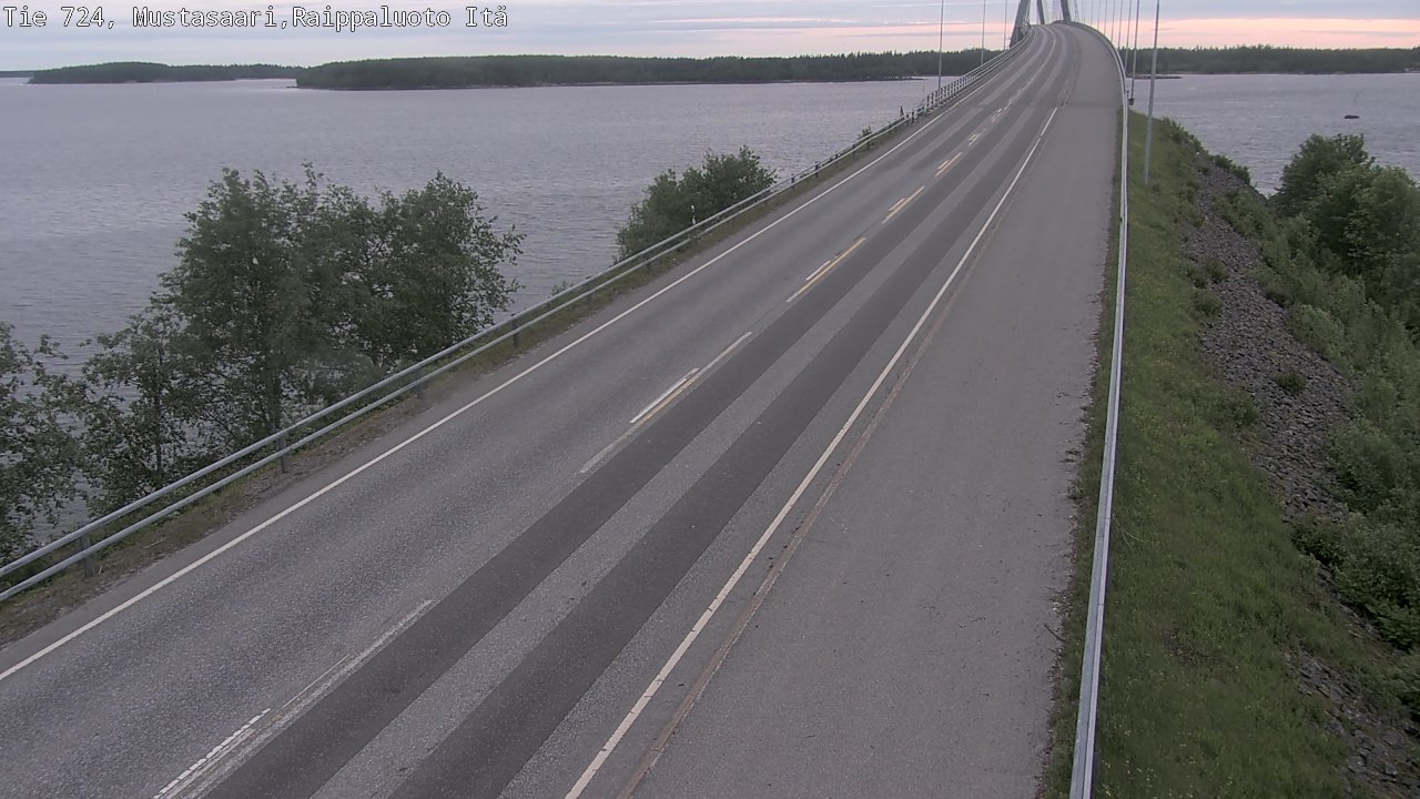 Kelikamerat Kuva Tie 724 Raippaluodonsilta itä, Mustasaari, Pohjanmaa