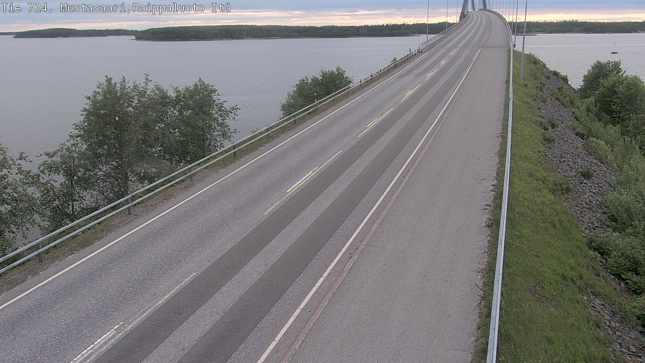 Kelikamerat Kuva Tie 724 Raippaluodonsilta itä, Mustasaari, Pohjanmaa