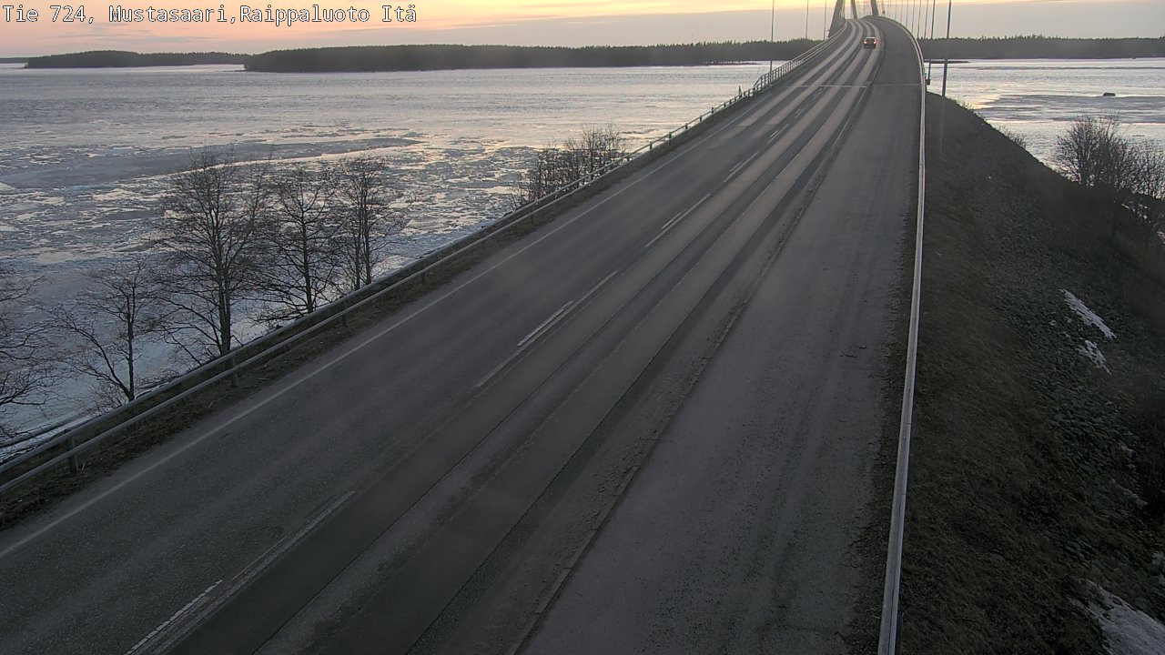 Kelikamerat Kuva Tie 724 Raippaluodonsilta itä, Mustasaari, Pohjanmaa