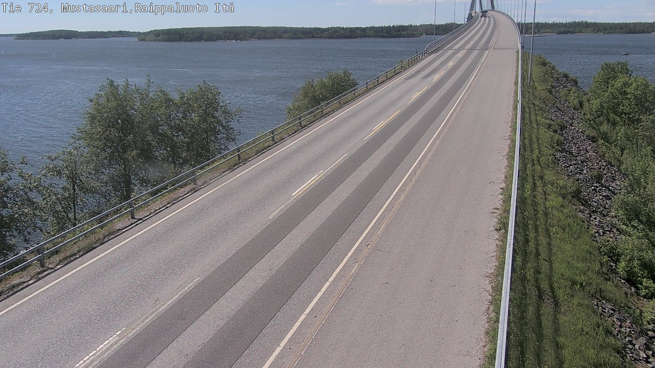 Weather Camera Image Väg 724 Korsholm, Replot, Fjärdskäret, Mustasaari, Pohjanmaa