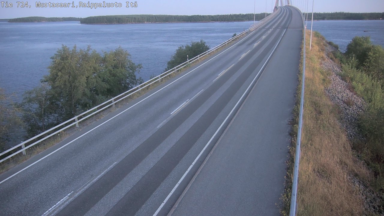 Kelikamerat Kuva Tie 724 Raippaluodonsilta itä, Mustasaari, Pohjanmaa