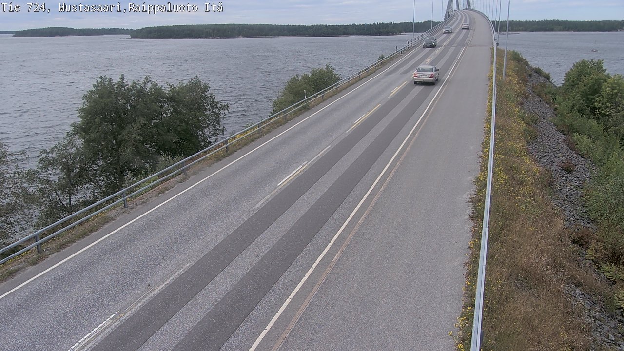 Kelikamerat Kuva Tie 724 Raippaluodonsilta itä, Mustasaari, Pohjanmaa