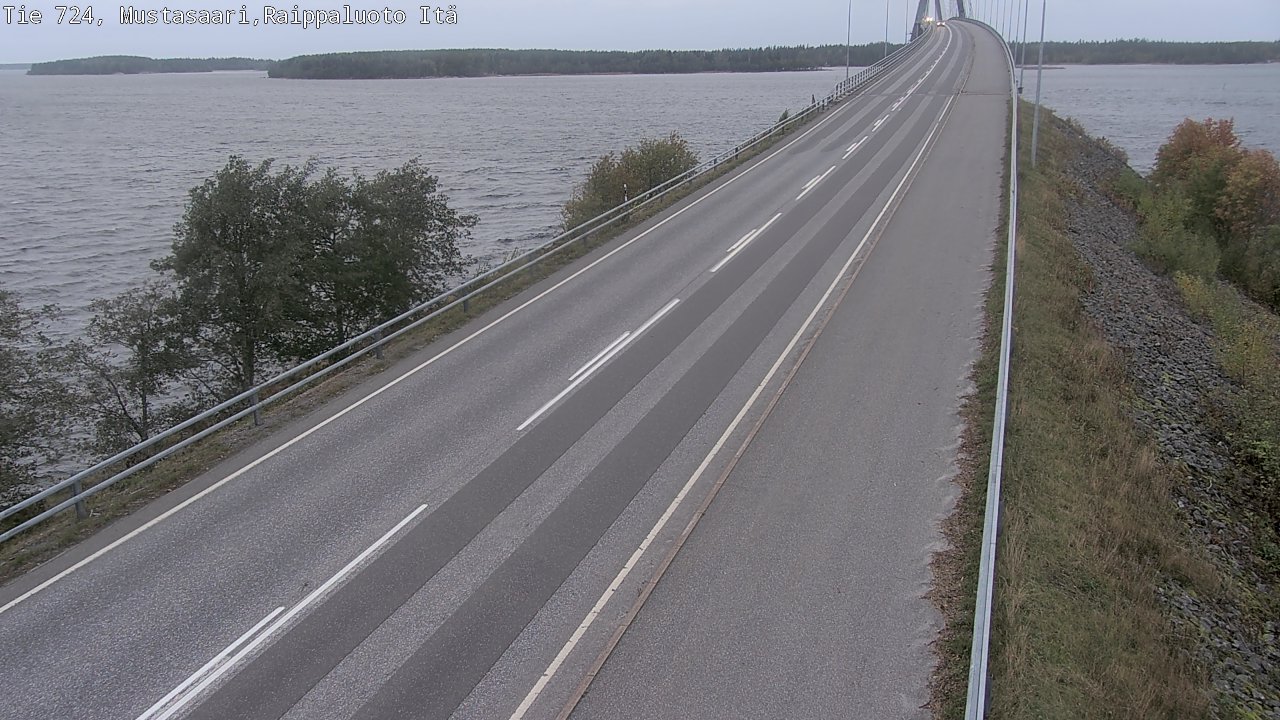 Kelikamerat Kuva Tie 724 Raippaluodonsilta itä, Mustasaari, Pohjanmaa