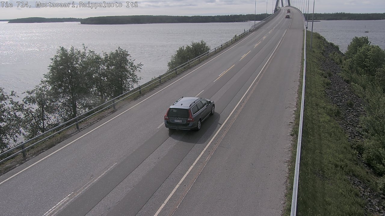 Kelikamerat Kuva Tie 724 Raippaluodonsilta itä, Mustasaari, Pohjanmaa