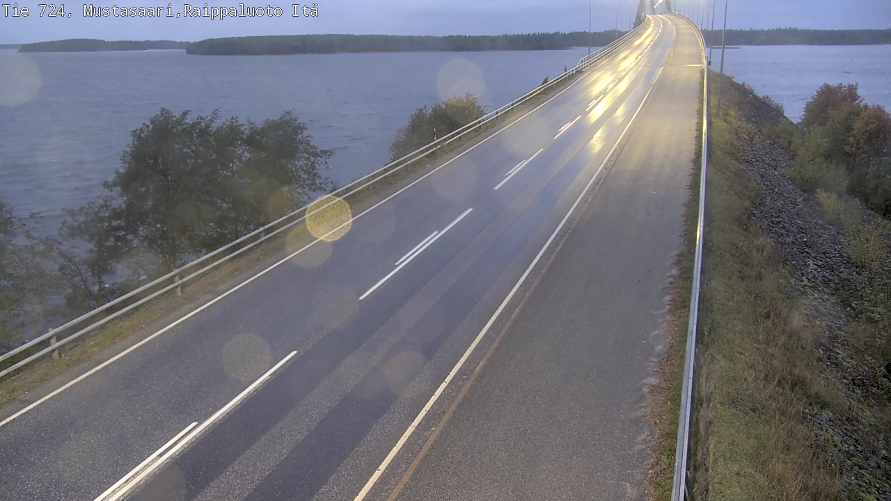 Kelikamerat Kuva Tie 724 Raippaluodonsilta itä, Mustasaari, Pohjanmaa