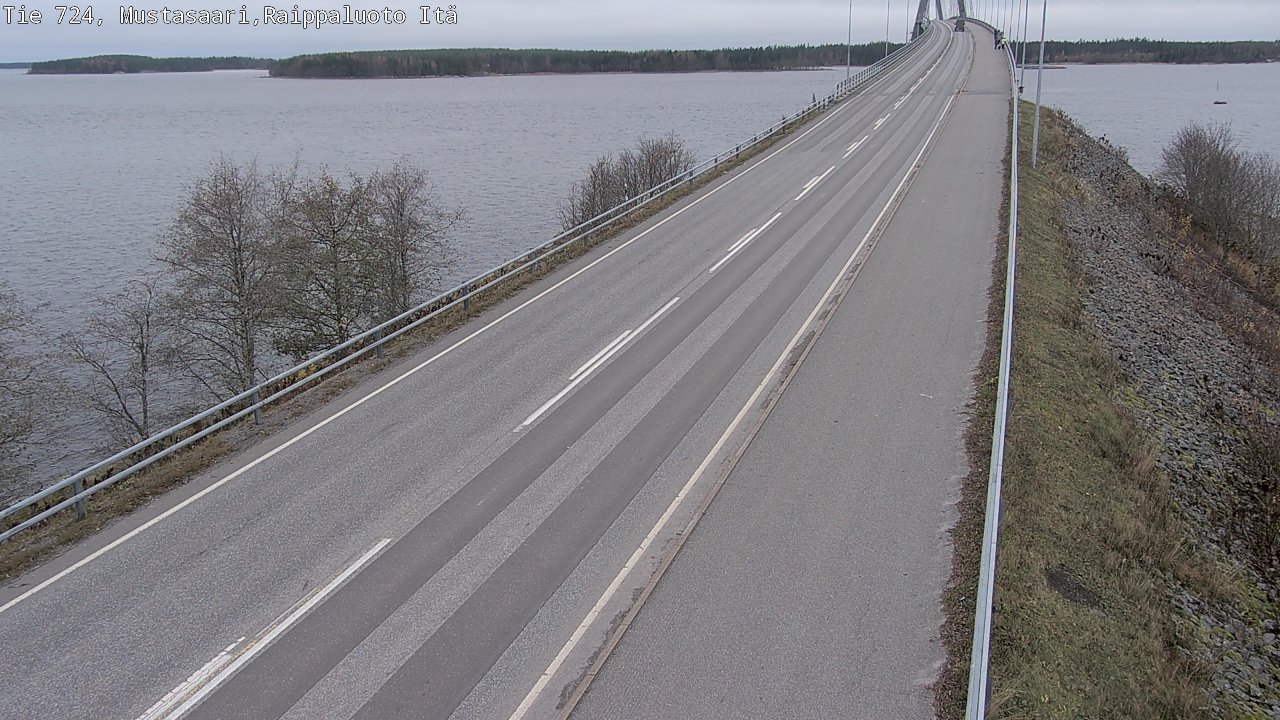 Kelikamerat Kuva Tie 724 Raippaluodonsilta itä, Mustasaari, Pohjanmaa