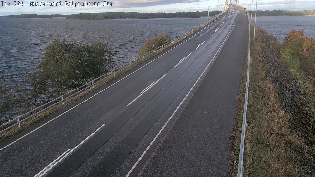 Kelikamerat Kuva Tie 724 Raippaluodonsilta itä, Mustasaari, Pohjanmaa