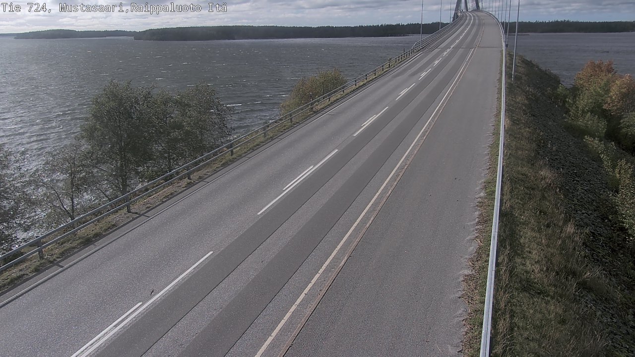 Kelikamerat Kuva Tie 724 Raippaluodonsilta itä, Mustasaari, Pohjanmaa